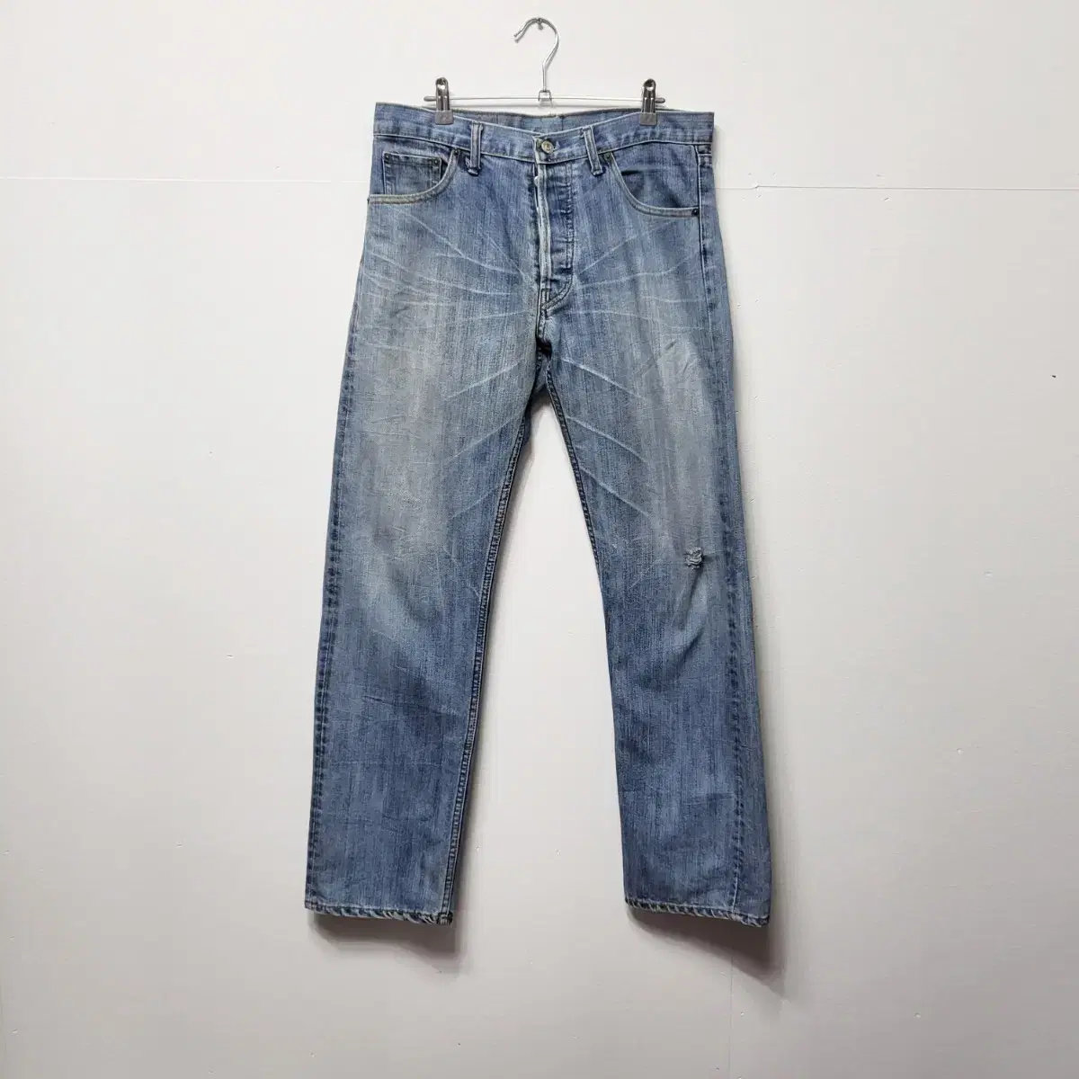 [levis] 리바이스 80's 501 usa 빅e 논셀비지 33size