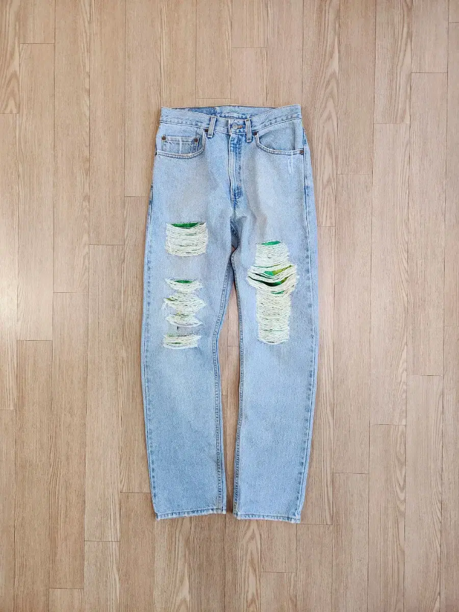 Levi's Custom Destroyed Denim Pants