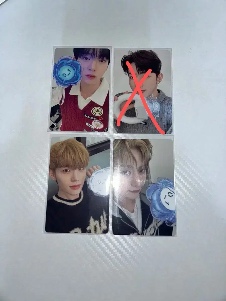 zerobaseone lightstick photocard//foxdom han yujin kim taerae zhang hao seok matthew