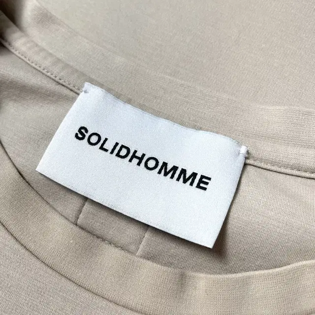 SOLIDHOMME 솔리드옴므 반팔 라운드 티셔츠