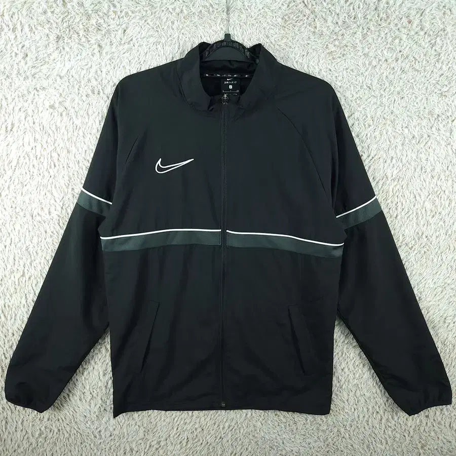 [M(95)]Nike Black Poly Woven Jacket[Y46-074]/Vintage Preen