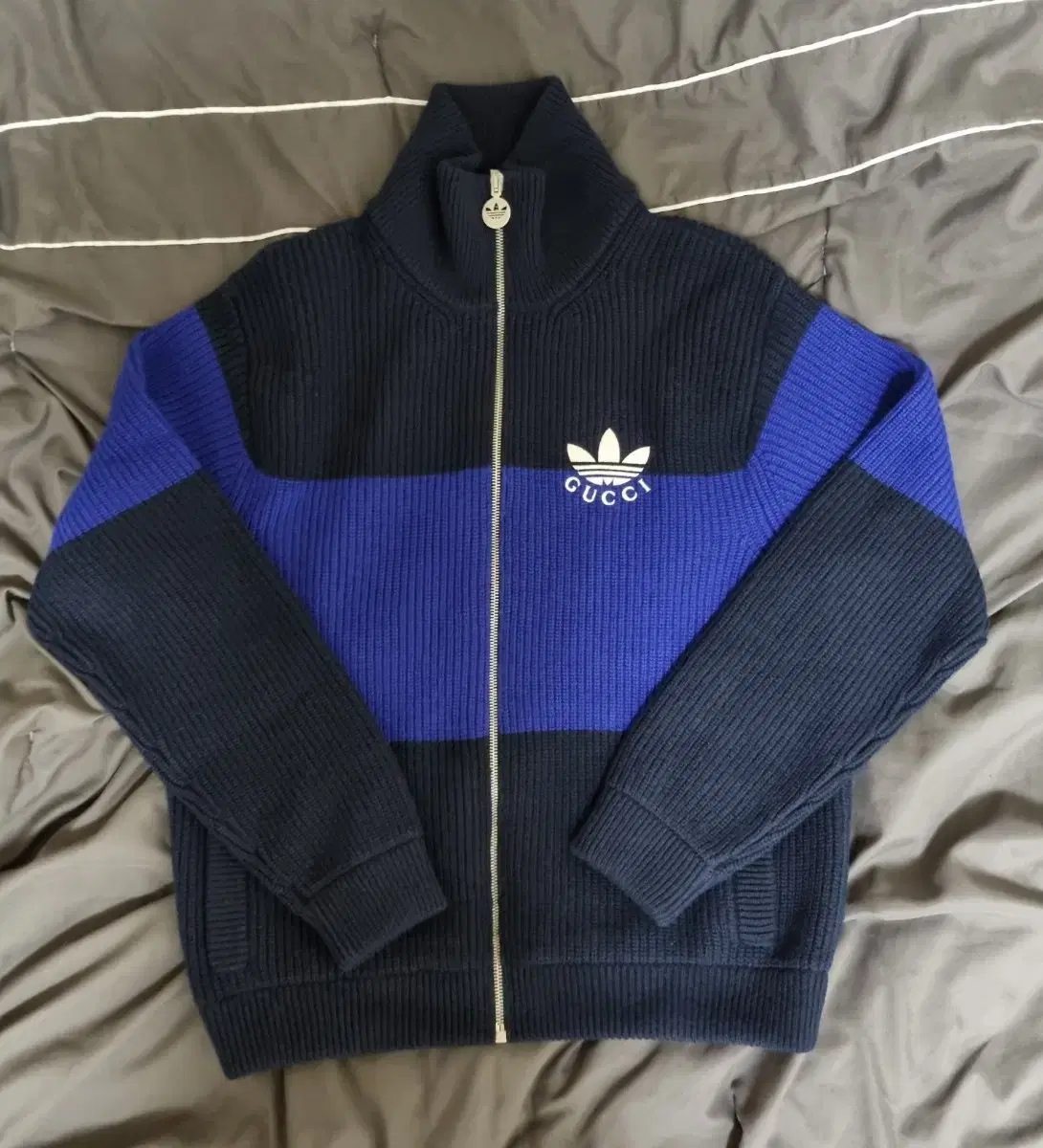 New Gucci Knit Zip-up XS