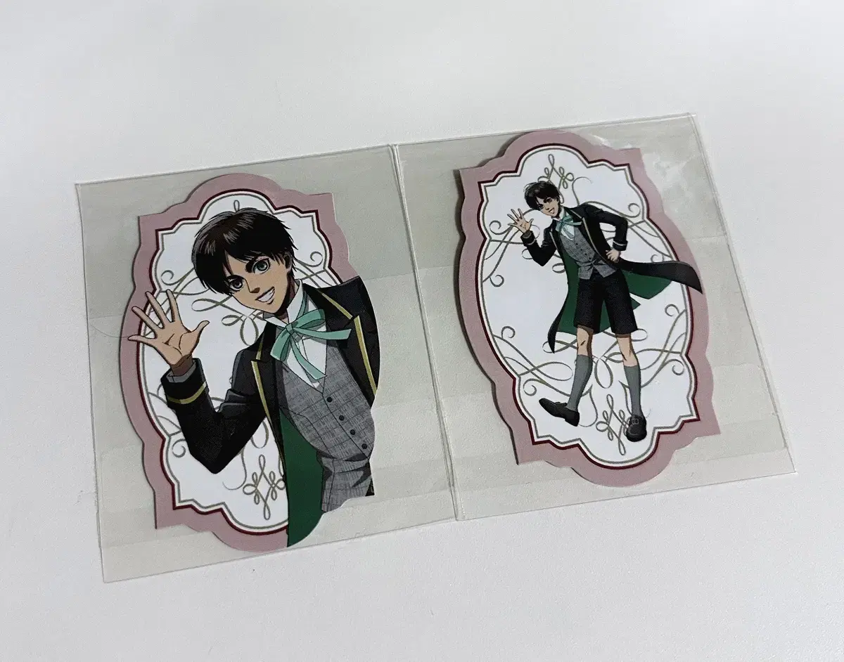 (Set of 2) Jin, the Giant of Attack Eren Eskri Sweet Party Card