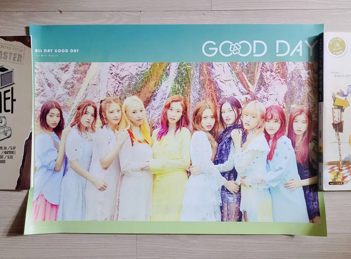 Girl group GOOD DAY cignature debut album Rolly poster