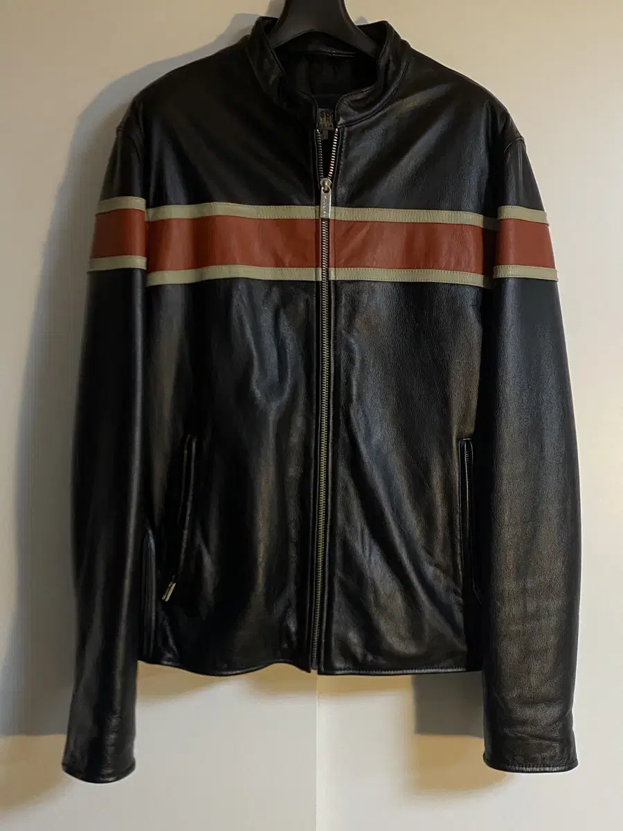 Wilson Biker Leather Jacket / M sells