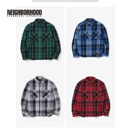 NEIGHBORHOOD 18AW LUMBERS C- SHIRT. LS