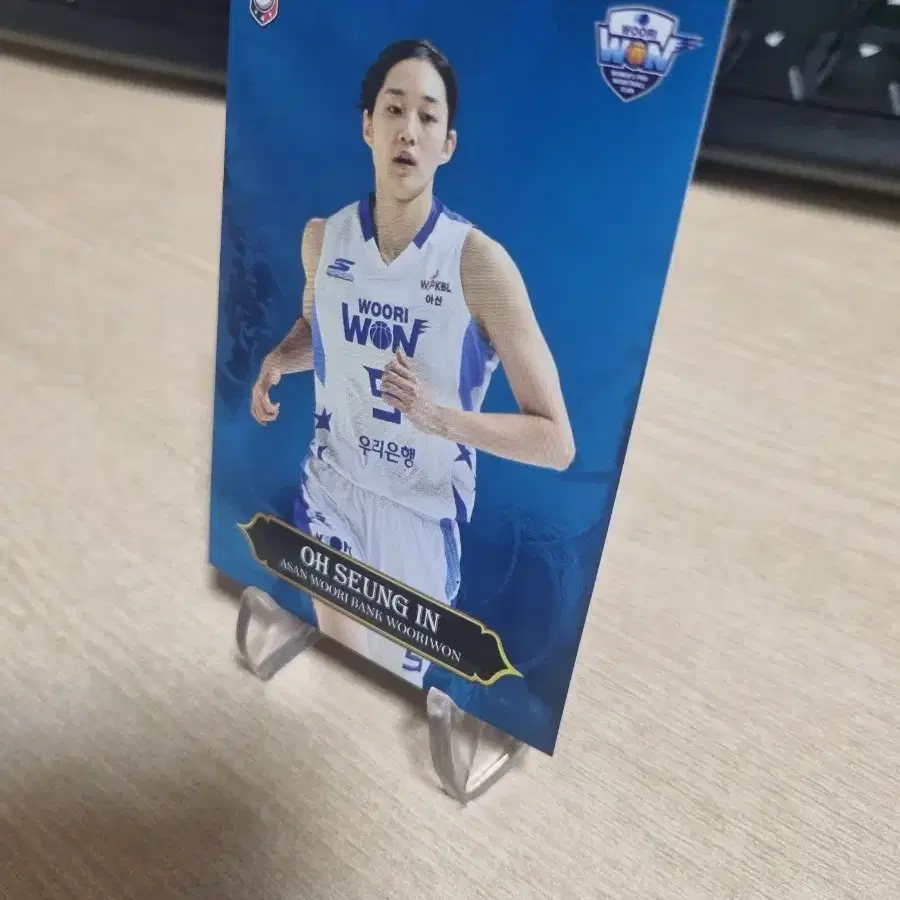 23-24비아 wkbl 우리은행 우리원 오승인 블루볼케이노 농구카드