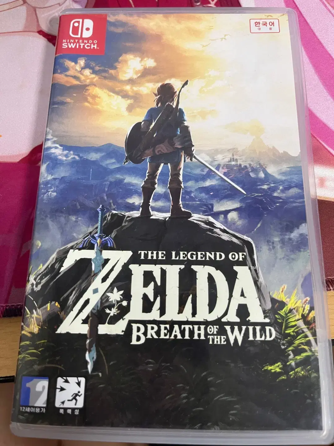 Nintendo Switch Zelda Breath of the Wild for 43,000 won.