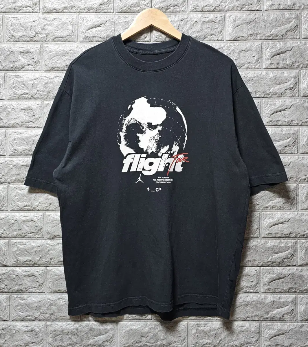 Jordan Flight Short Sleeve T-Shirt M