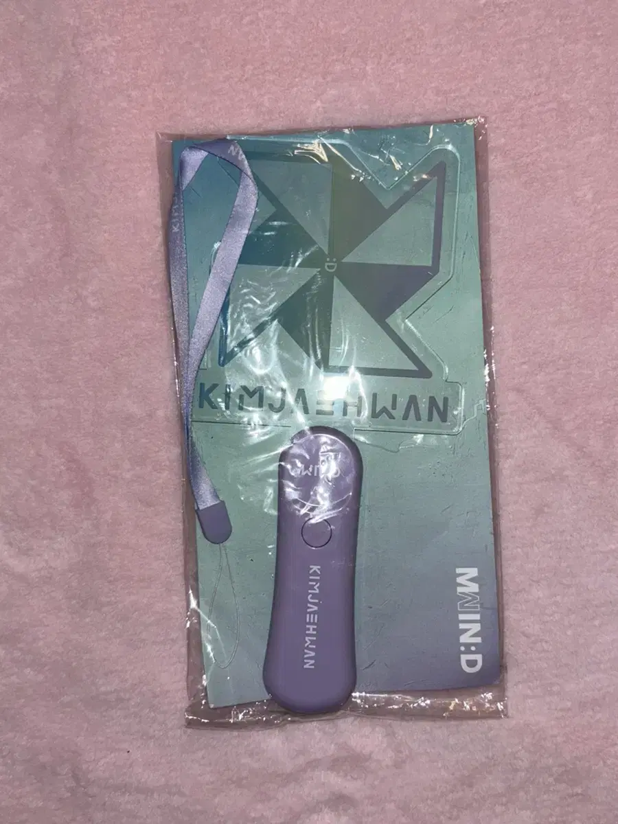 Unsealed) Official Genuine wanna one jaehwan Temporary Edition Lightstick Fanmeeting