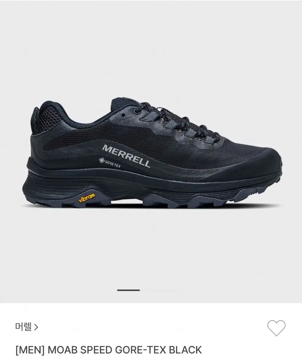 merrel merrel men moab speed gore-tex black