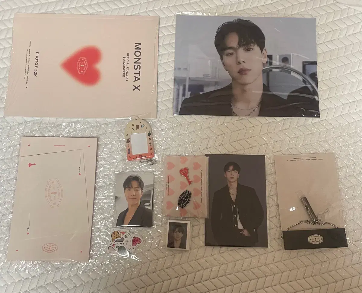 Monsta X Monbebe 8 kit wts