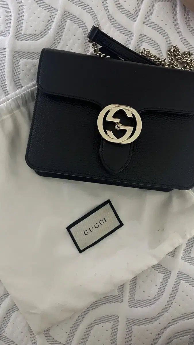 Gucci Interlocking Small Chain Bag (Original)