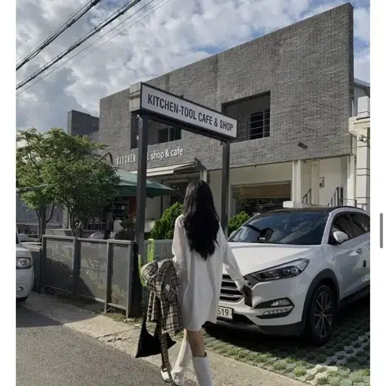 이네기 대디 롱티 오버핏 루즈티