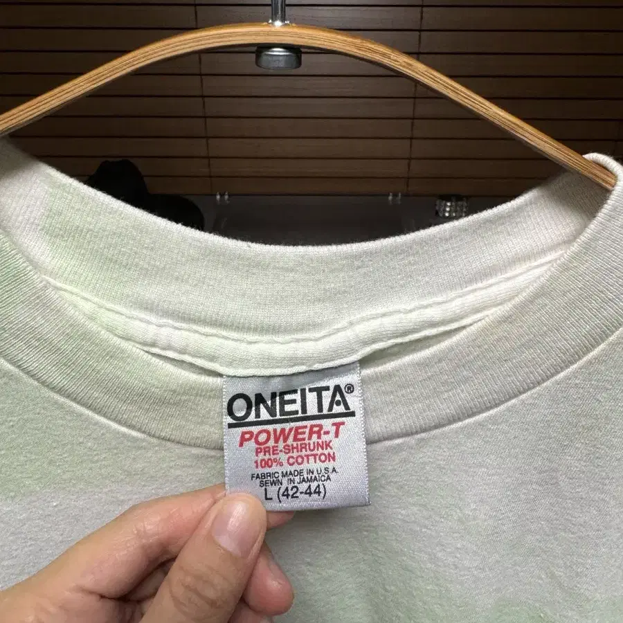 [L] 90s 오네이타 ONEITA Print T