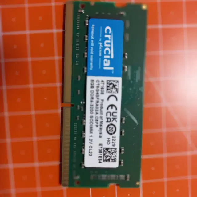 ddr4 3200 cl22 16g(8g*2) 노트북램