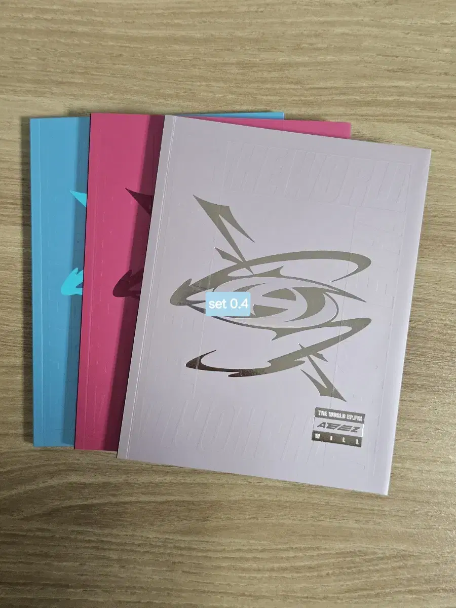 ateez THE WORLD EP.FIN : WILL crazy foam unsealed album set