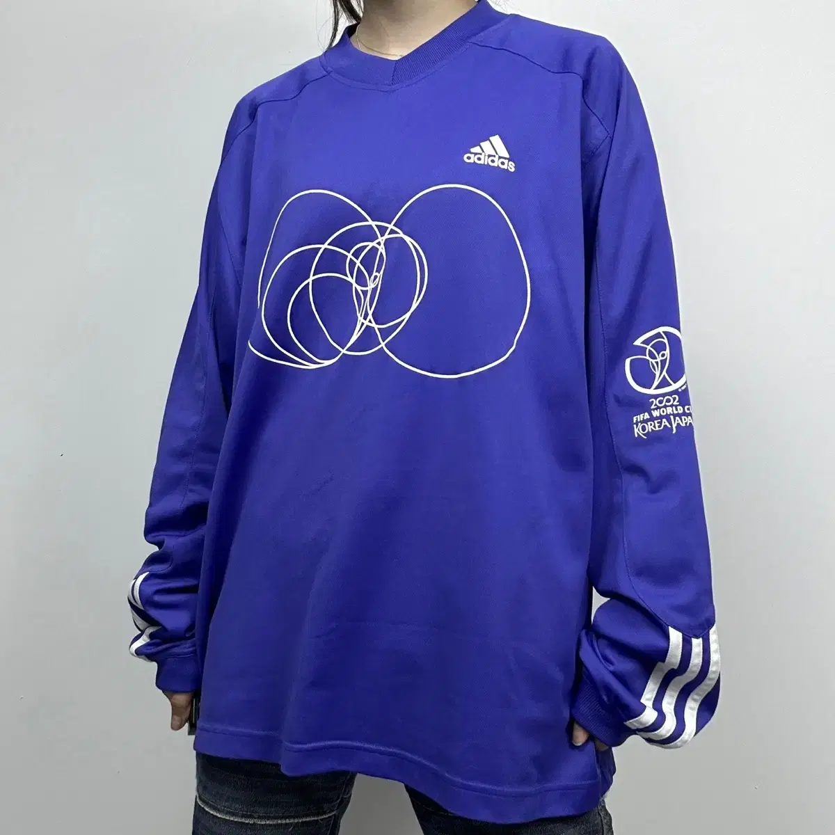 2002 Adidas 아디다스 한일월드컵 블록코어 져지