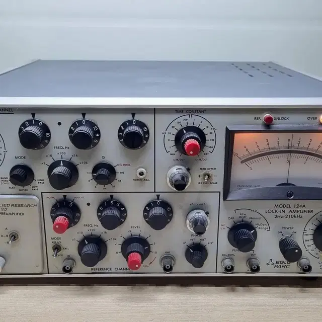 Eg&g model 124A lock-in amplifier.