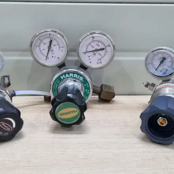 gas regulator 가스 레귤레이터 / 압력조정기 3종.