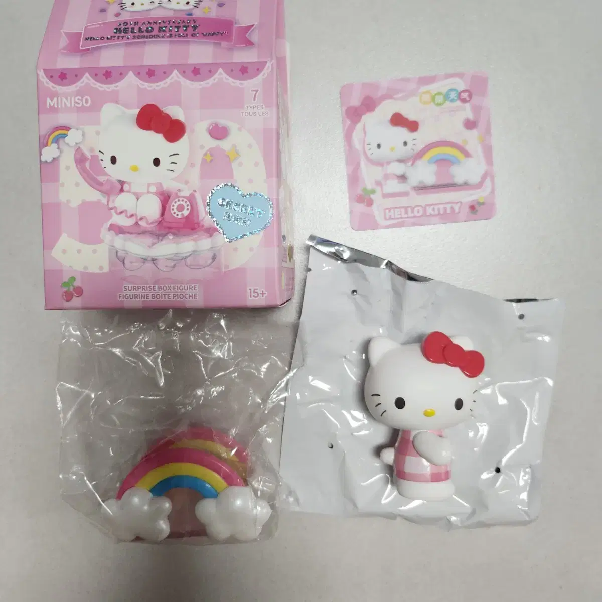 Sanrio Schedule Happy Series Decorative Kitty Figures