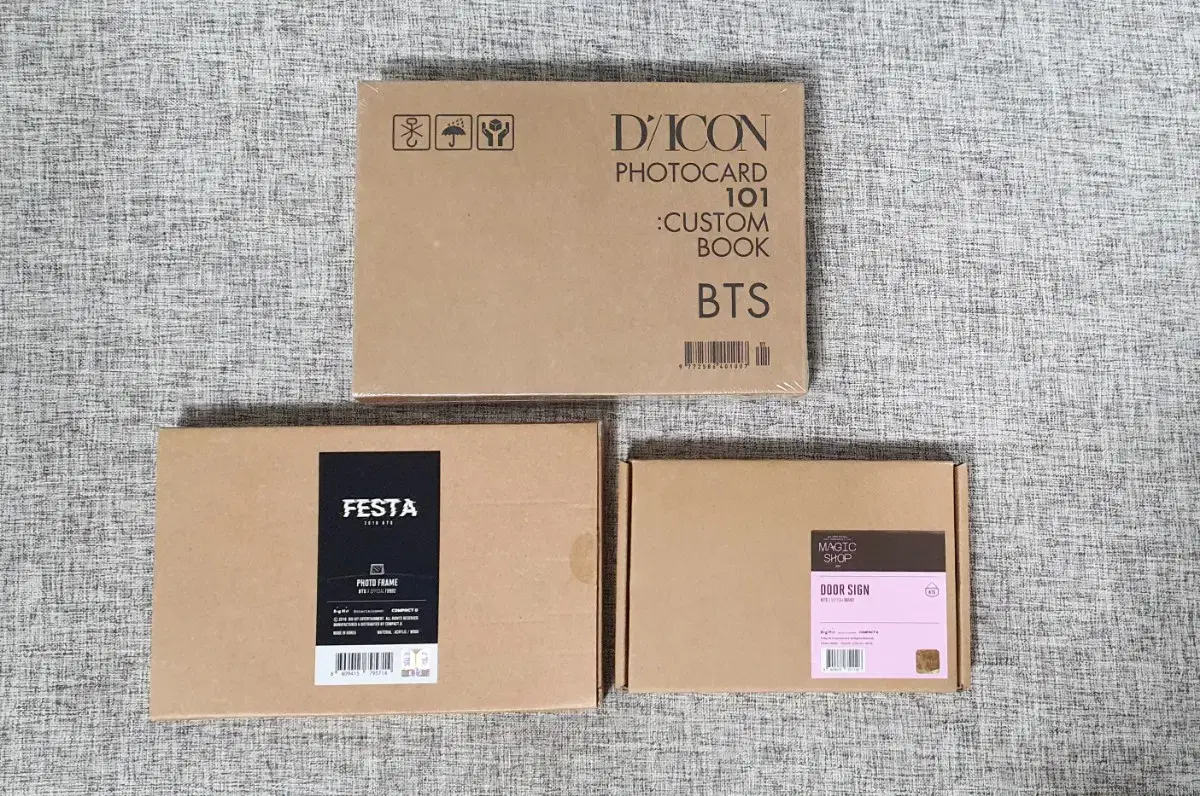 BTS BTS diicon binder Festa Mood Light Magic Shop Door