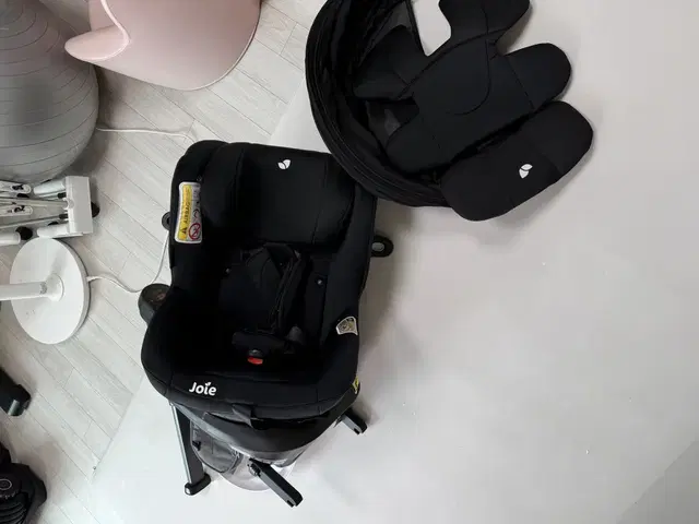 조이 아이스핀 360 회전형 카시트 (ISOFIX) 아이소픽스 블랙