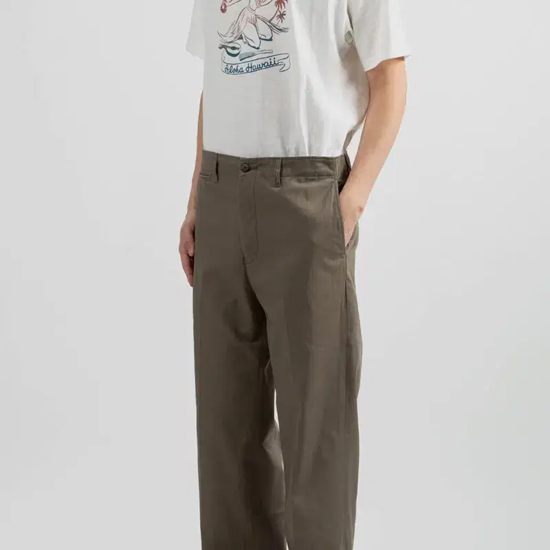 Visvim 비즈빔 필드치노 팬츠 - 그레이 2 Size