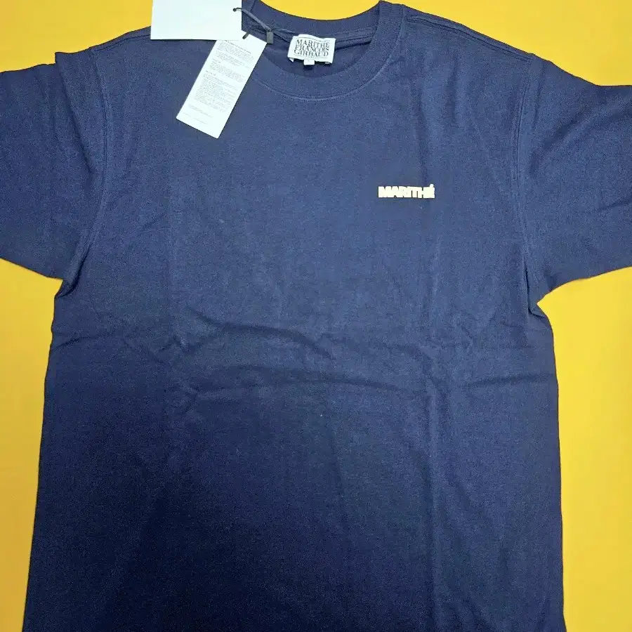 마리떼 UNION LOGO TEE NAVY_S