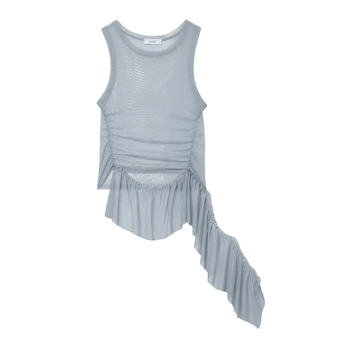 미개봉 새상품 LCDC MESH FRILL SLEEVELESS TOP