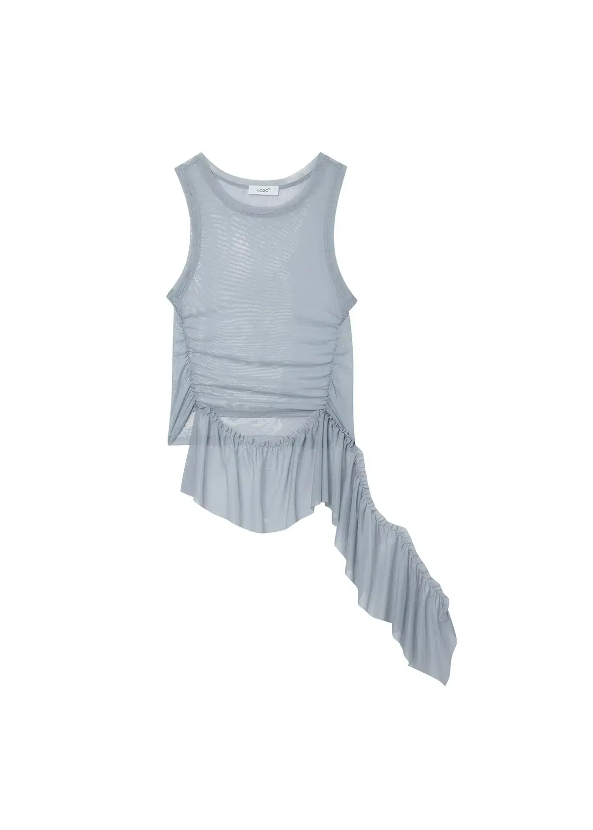 미개봉 새상품 LCDC MESH FRILL SLEEVELESS TOP