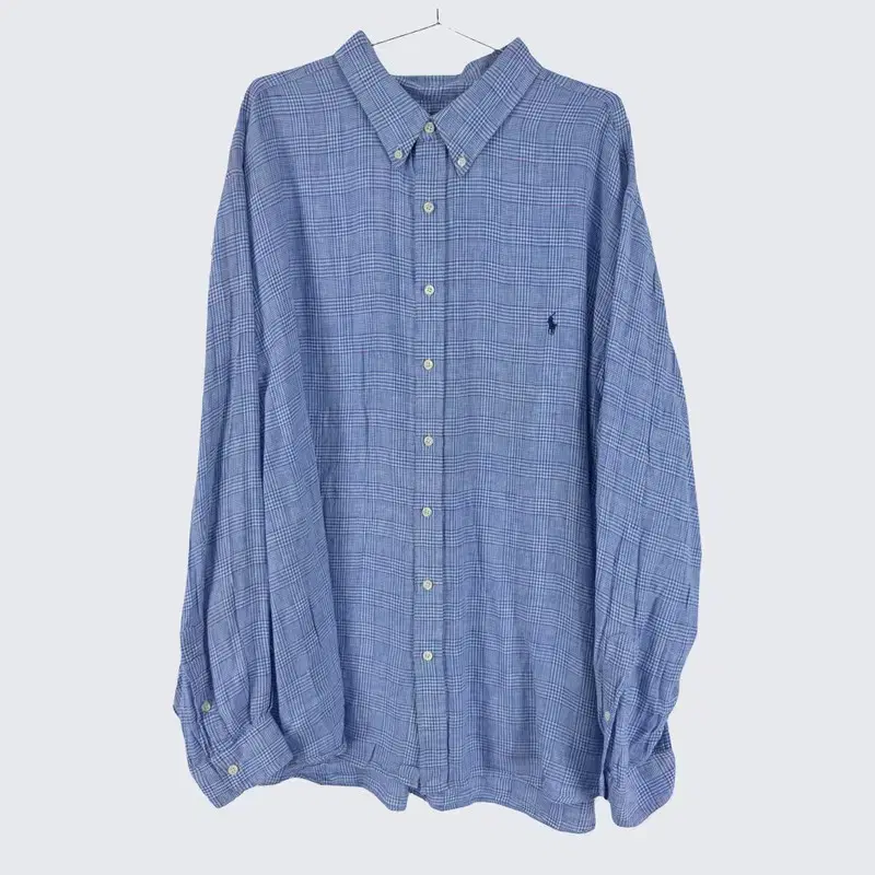 [Polo Ralph Lauren] Linen check southern shirt for Men A21171