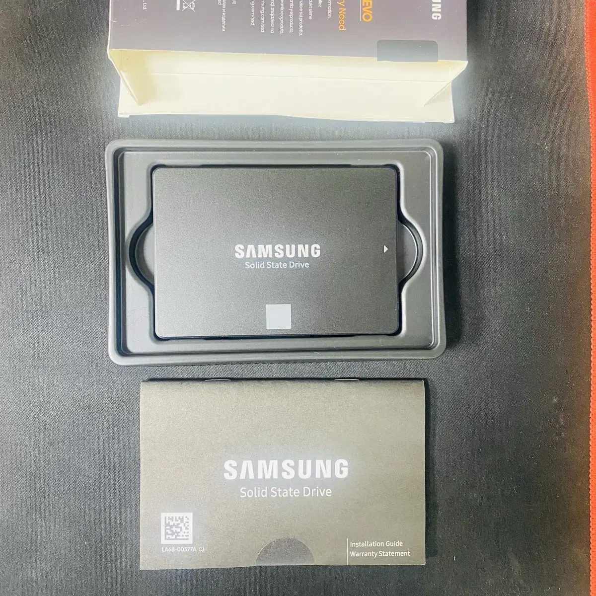 SSD 870 EVO 250GB-백업 한번받은 제품-교환