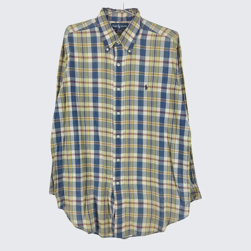 [Polo Ralph Lauren] Cotton check southern shirt (men 110) A21173