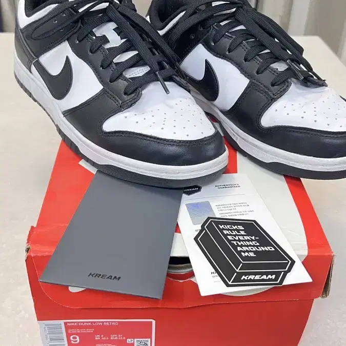 나이키 덩크 로우 범고래 270 nike dunk low panda 27