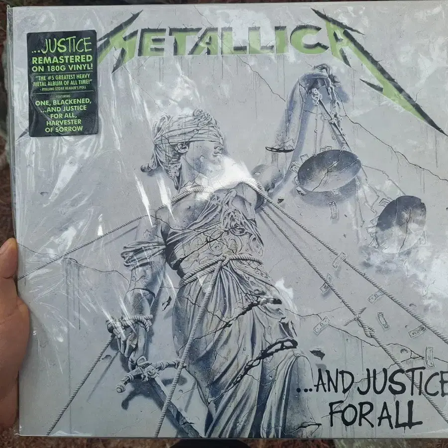 메탈리카 4집 리마스터 lp. and justice for all 엘피