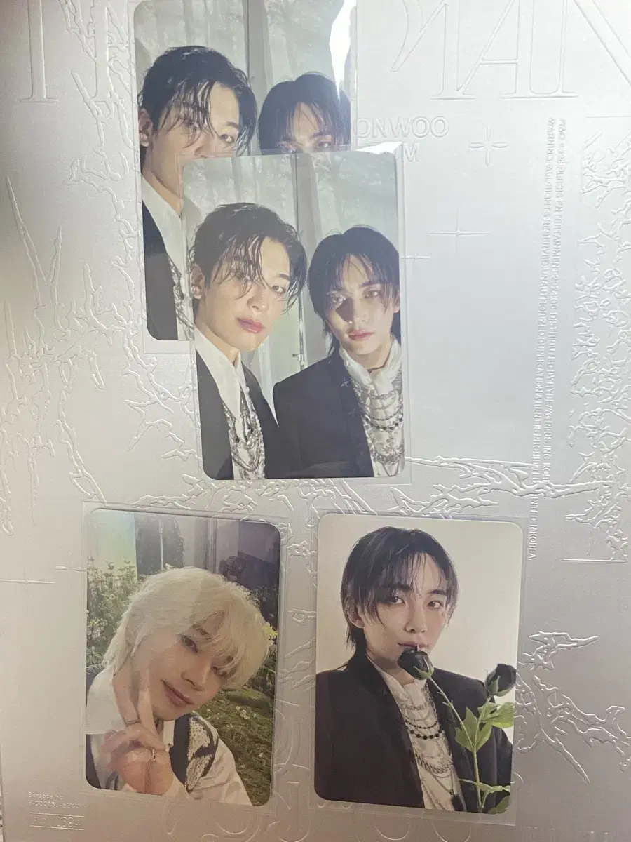 Seventeen jeonghan wonwoo Disman photocard WTS