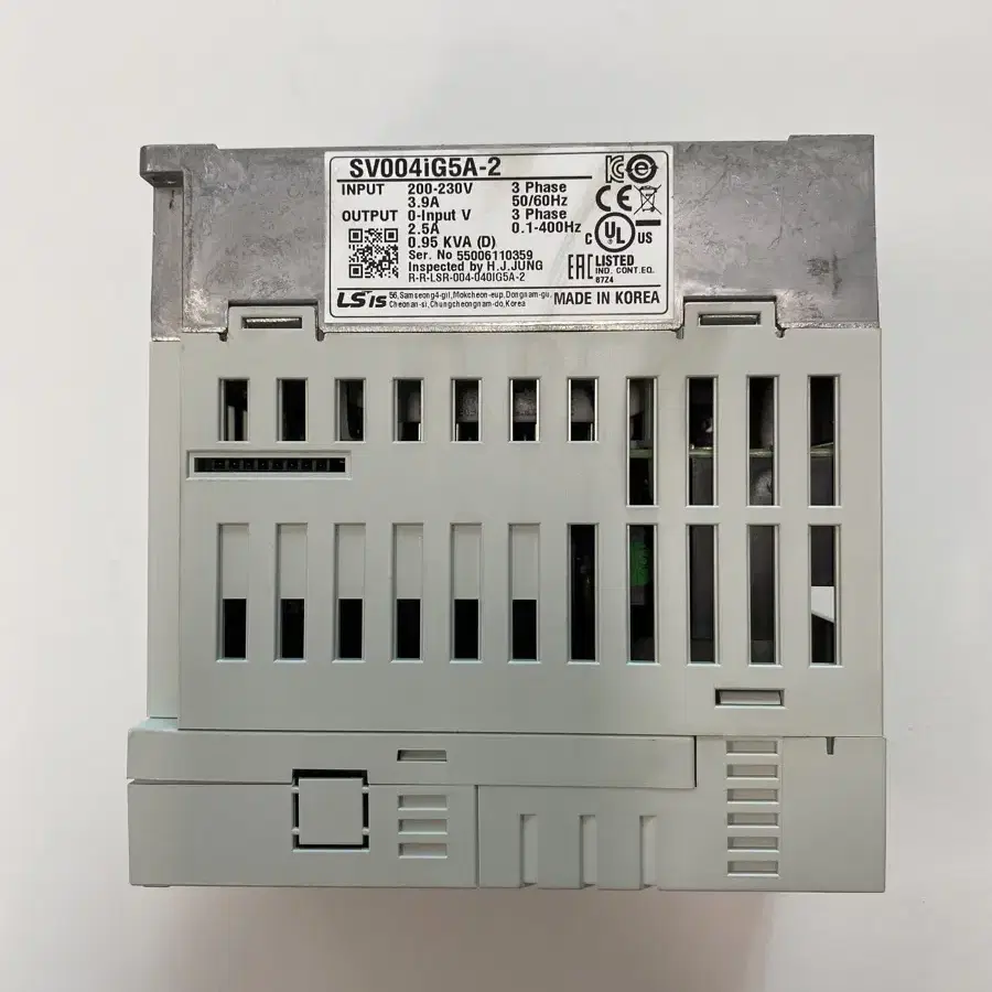 24번. SV004iG5A-2 (3상 220v 0.4kw)