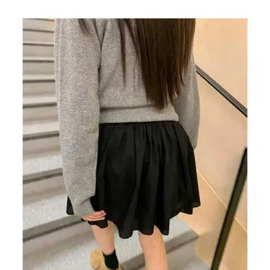 미뉴에트 스커트 wringle skirt