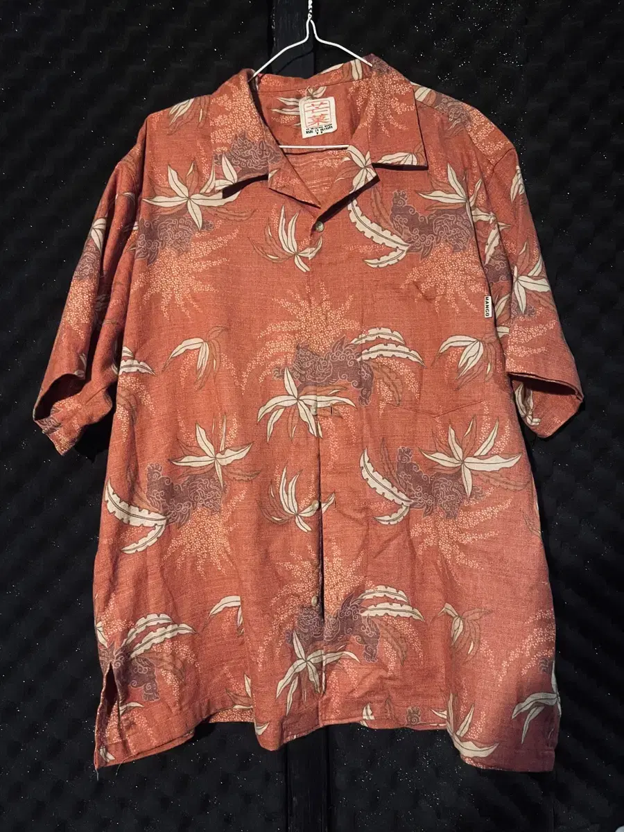 Hawaiian Shirt XL Okinawa Short Sleeve Shirt