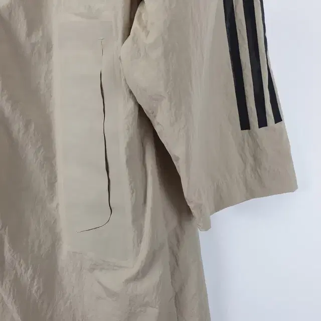 Z5312 ADIDAS W STL LT COAT 베이지 후드 자켓 여S