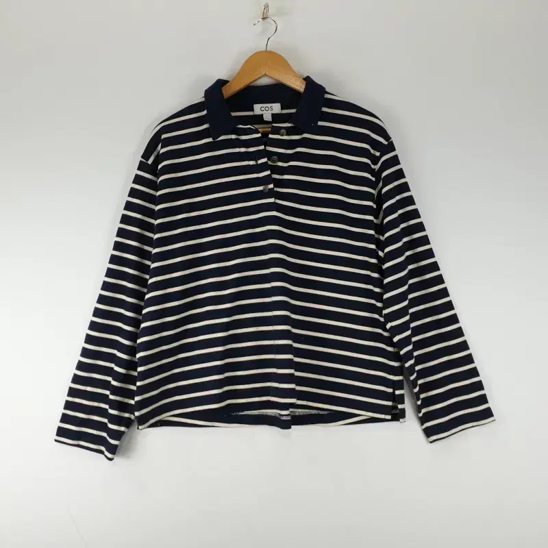 Z5315 COS Dangara Striped Loose Long-Sleeved Kara T-Shirt WomenS