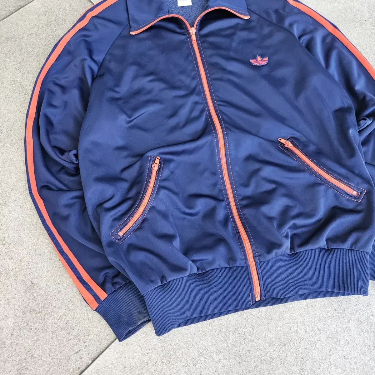 70's adidas 빈티지 아디다스 트랙자켓 저지 파이어버드 L 100