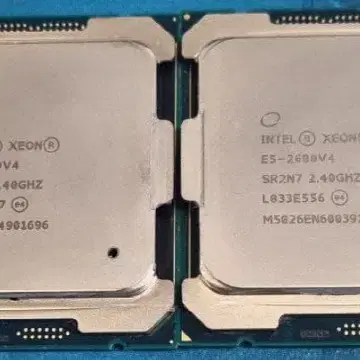 인텔 Xeon E5-2680V4 2개+잘만 CNPS4X