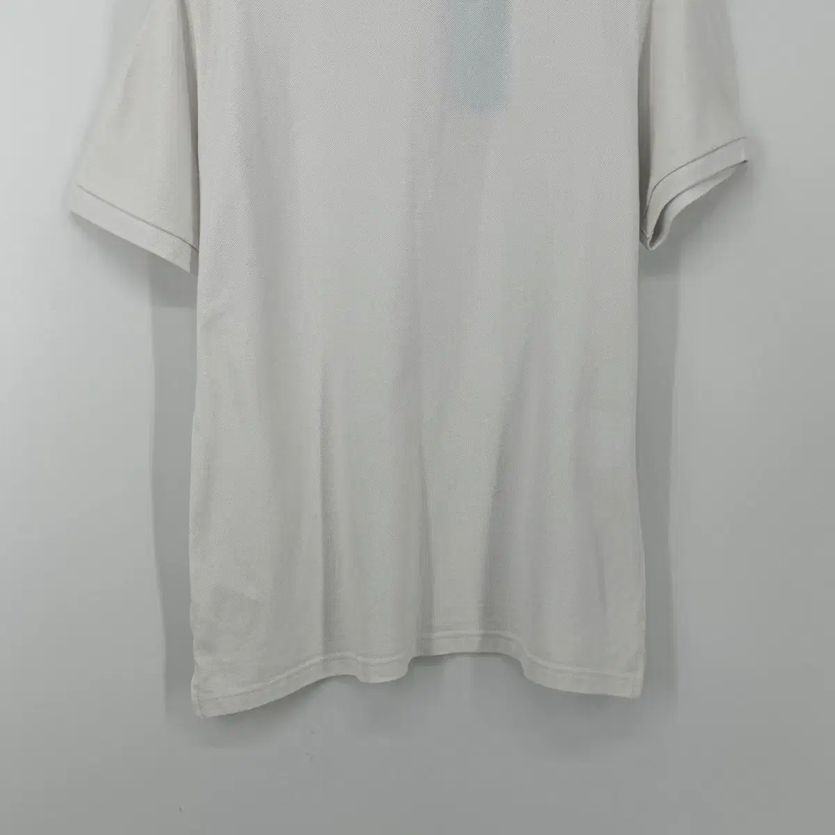 뱅뱅 진 반팔 카라 티셔츠 (L size / WHITE)