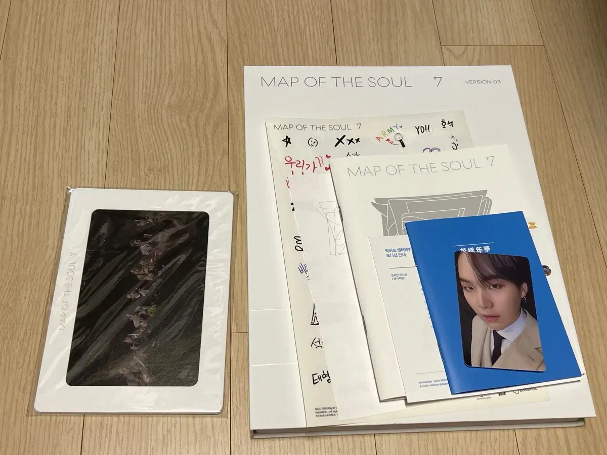 BTS Map of the Soul7th Edition3 albums