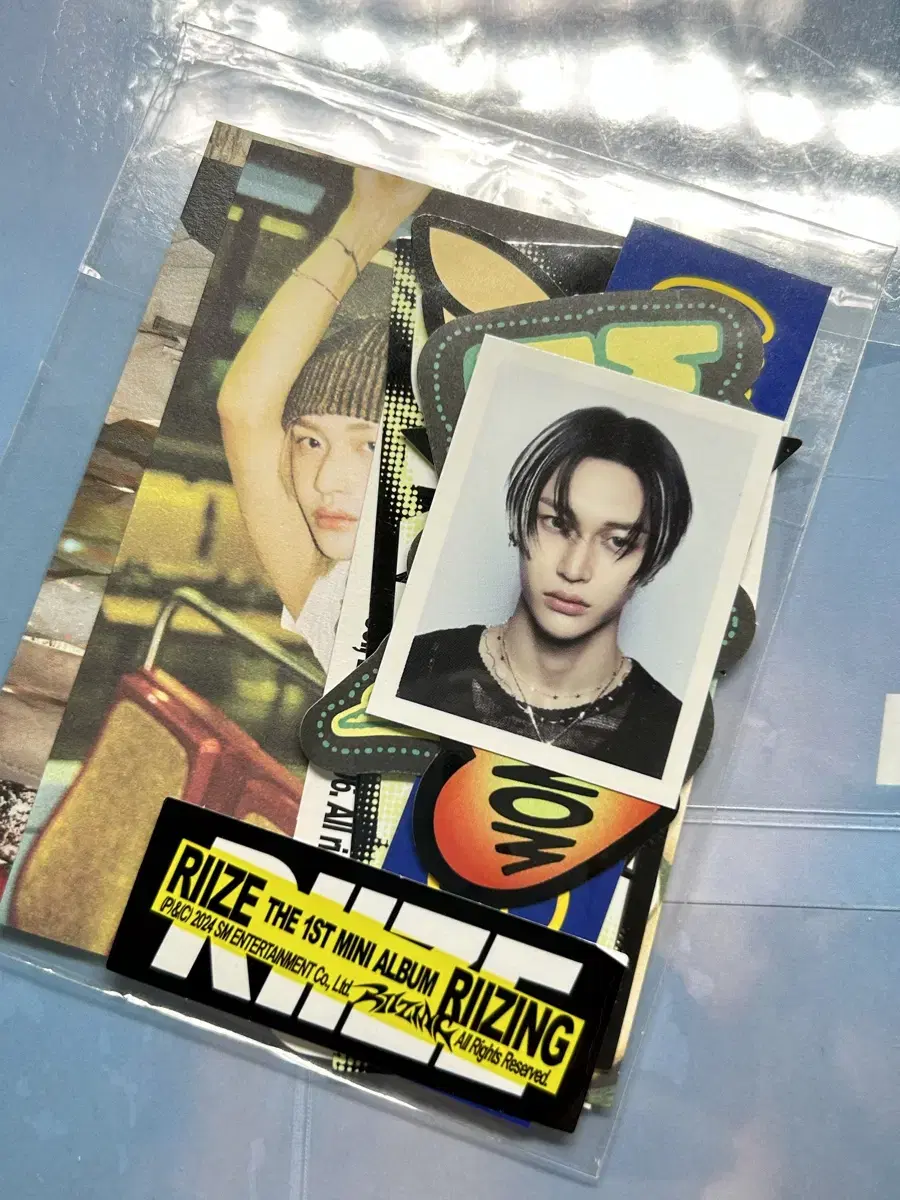 Rize Photopack collect book Depository wonbin wts Sticker Pack