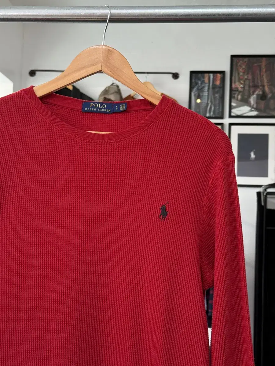 [0243] POLO Polo Ralph Lauren Waffle Long Sleeve T-Shirt