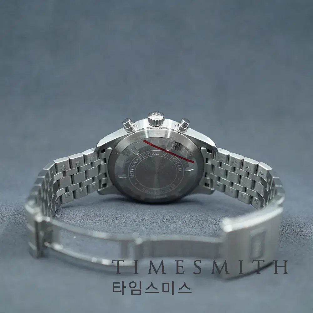 [IWC] 파일럿 크로노그래프 블랙 스틸 IW377704