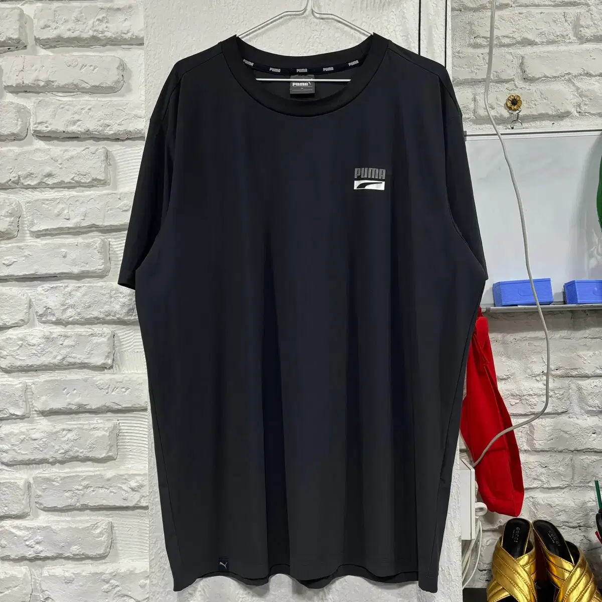 [105/XL] 푸마 PUMA 기능성 반팔 티셔츠 운동복